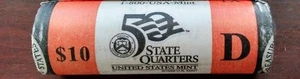 Montana 2007 State Quarter mint roll D - Picture 1 of 1