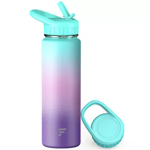 Vacuum Insulated Sport Water Bottle 32 OZ, 40 OZ, Double Wall, Stainless Steal - Foto 1 di 25