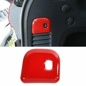 Red ABS Rear Electric Tailgate Switch Cover Fit For Jeep Grand Cherokee 2011-20 - Imagen 1 de 8