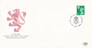 (141955) 12p GB Scotland RM FDC Belfast 1986 NO INSERT - Picture 1 of 1