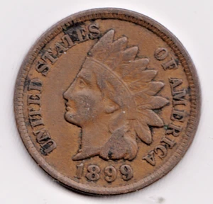 1899 CENTESIMO TESTA DI INDIANO in BELLE CONDIZIONI ~ VEDI LA SCANSIONE: pz 00-21 - Foto 1 di 5