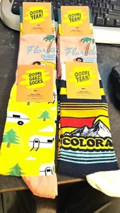 OOOH Yeah Calcetines Crew Para Hombre Talla Única Se Adaptan a Todos los Nuevos 4Pr - Imagen 1 de 4