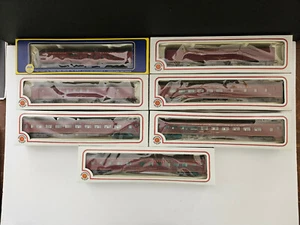 HO SCALE N&W HEAD END AND PASSENGER ROLLING STOCK W/INTERIORS, (7) (LOT#4) - Picture 1 of 6