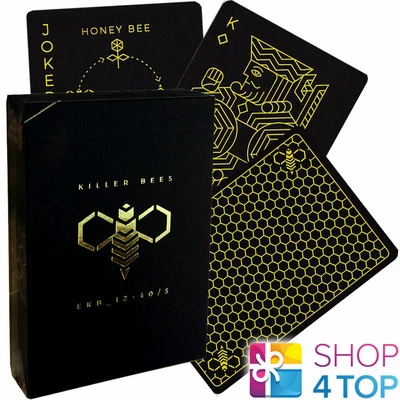 ELLUSIONIST KILLER BEES BACK V2 KARTENSPIELEN DECK BLACK B9 STOCK CARTAMUNDI NEU