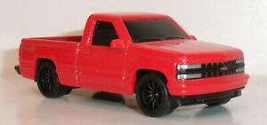 LOOSE 2023 MAISTO 1:64 RED 1993 CHEVROLET 454SS PICKUP WHEEL SWAP REAL RIDERS
