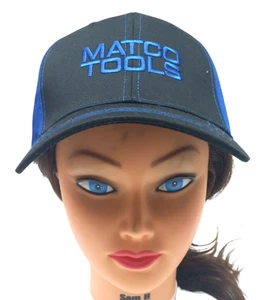 Gorra de béisbol Matco Tools ajustable bordada negra azul - Imagen 1 de 5