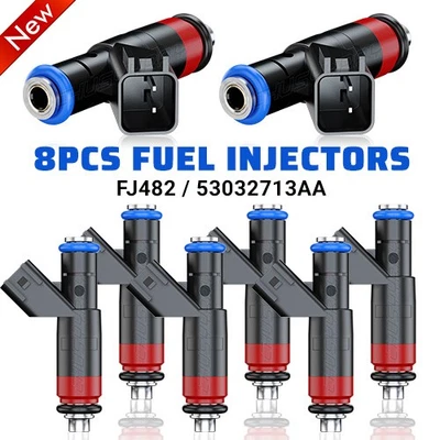 8 peças injetores de combustível FJ482 para 2004-2008 DODGE RAM 3500 PICKUP 5.7L V8 - Imagem 1 de 4