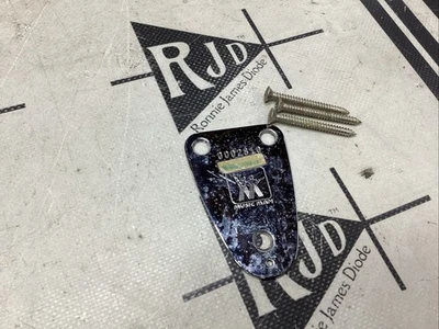 Placa de cuello de guitarra eléctrica Music Man Stingray I 1976 cromada Foto 1 de 2