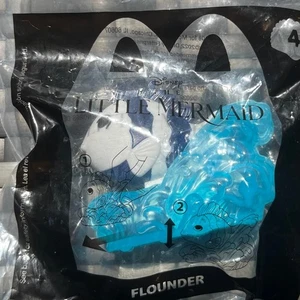 Figura de acción McDonald's Happy Meal Toys Disney La Sirenita Platija - Imagen 1 de 2