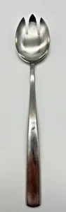Vintage Gense 18/8 Edelstahl Facette Salat Servier Gabel 10-3/4" Schweden - Bild 1 von 3