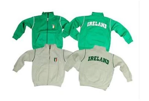 Kids Ireland Zip Top Track Jacket - Picture 1 of 1