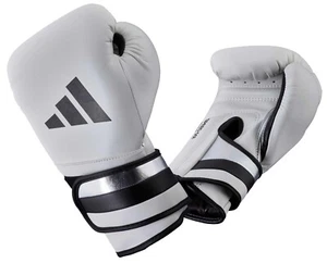 Guantes de boxeo Adidas Speed 500 blanco/negro microfibra, ADISBG501. 12-20 OZ - Imagen 1 de 8