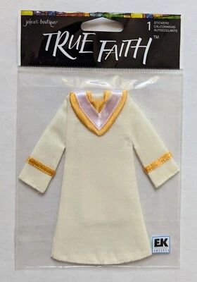 RARE Jolee's True Faith Choir Robe Scrapbooking Sticker - Image 1 of 2