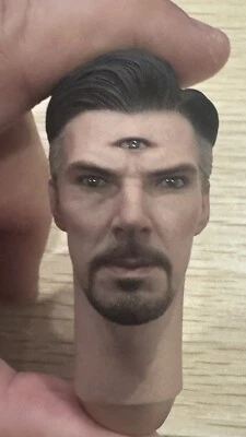 Hot Toys Doctor Strange 1/6 Cabeza Esculpida Original Multiversos de Locura Foto 1 de 4