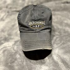 Vintage 90s Era Abercrombie & Fitch 6-Panel  Navy HAT One Size (100% Cotton)