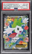 Pokemon PSA 10 2013 Shaymin Legendary Treasures Radiant Collection BW RC21/RC25 