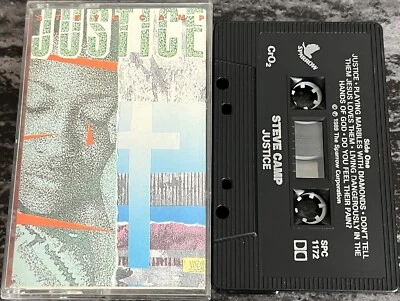 Steve Camp - Justice [Audio Cassette Tape 1989 Sparrow Records] Made In USA Rock - Image 1 of 3