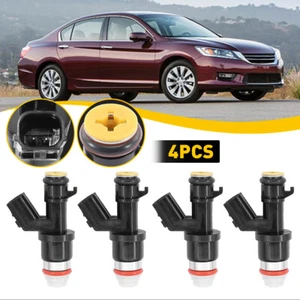 4x Fuel Injectors for Honda Accord 2008 2009 2010 2011 2012 Sedan Coupe L4 2.4L - Picture 1 of 14