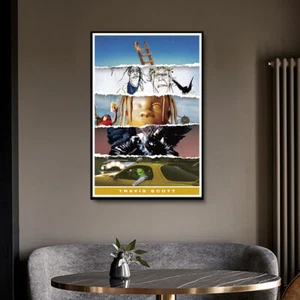 Travis Scott Album Cover Poster Wall Decor Art HD Print Rap Music Star Poster - Picture 1 of 6