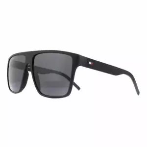 TOMMY HILFIGER 1717/S 003 IR Mtt Black//Grey Sunglasses - Picture 1 of 3