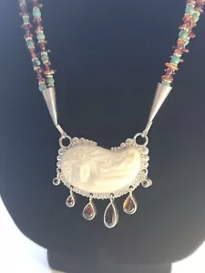 Collar de cuentas Sajen .925 de ley .925 26" - Imagen 1 de 4