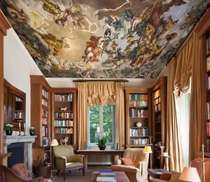 3D Eager People I5760 Ceiling WallPaper Murals Wall Print Decal Deco Erin 2023 - Picture 1 of 5