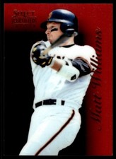 1996 Select Certified Red Matt Williams San Francisco Giants #87