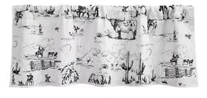 Ranch Life Quilted Valance NEU - Bild 1 von 2