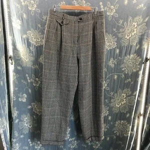 Pantalón pata de gallo lana estambre Lauren Ralph Lauren talla 16 - Imagen 1 de 6