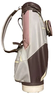 Borsa da golf vintage Ben Hogan in pelle Fort Worth Texas anni 2000 primi anni 90 USA!! - Foto 1 di 24