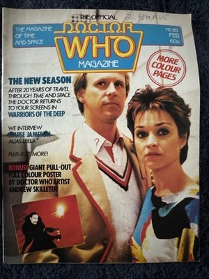 The Official Doctor Who Magazine Issue 85 with poster  - Image 1 of 4
