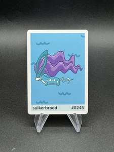 Suikerbrood - Suicune #245 Pookiemoot Series 2 Custom Fan Art Pokemon - Picture 1 of 2