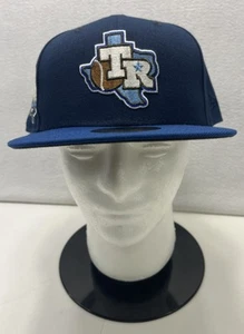 Texas Rangers 40th Anniversary Blue New Era Cooperstown Size 8 Fitted Hat Cap - Picture 1 of 7