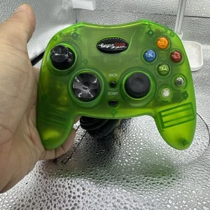 Original Controller Pelican Gamestop Wired Clear Lime Green #17 - Picture 1 of 2