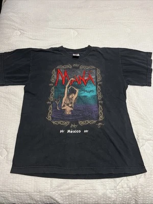 Camisa Rara Vintage MANA 98 Sueños Liquados XL BORDADA *RARA* Foto 1 de 4
