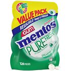 Mentos Pure Fresh Sugar-Free Chewing Gum with Xylitol, Spearmint, 120 Piece Bulk