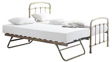 Overnighter guest bed Retro bed frame,Antique bronze,metal Industrial, scaffold
