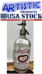 Botella Seltzer vintage en relieve A1 embotellado - Imagen 1 de 1
