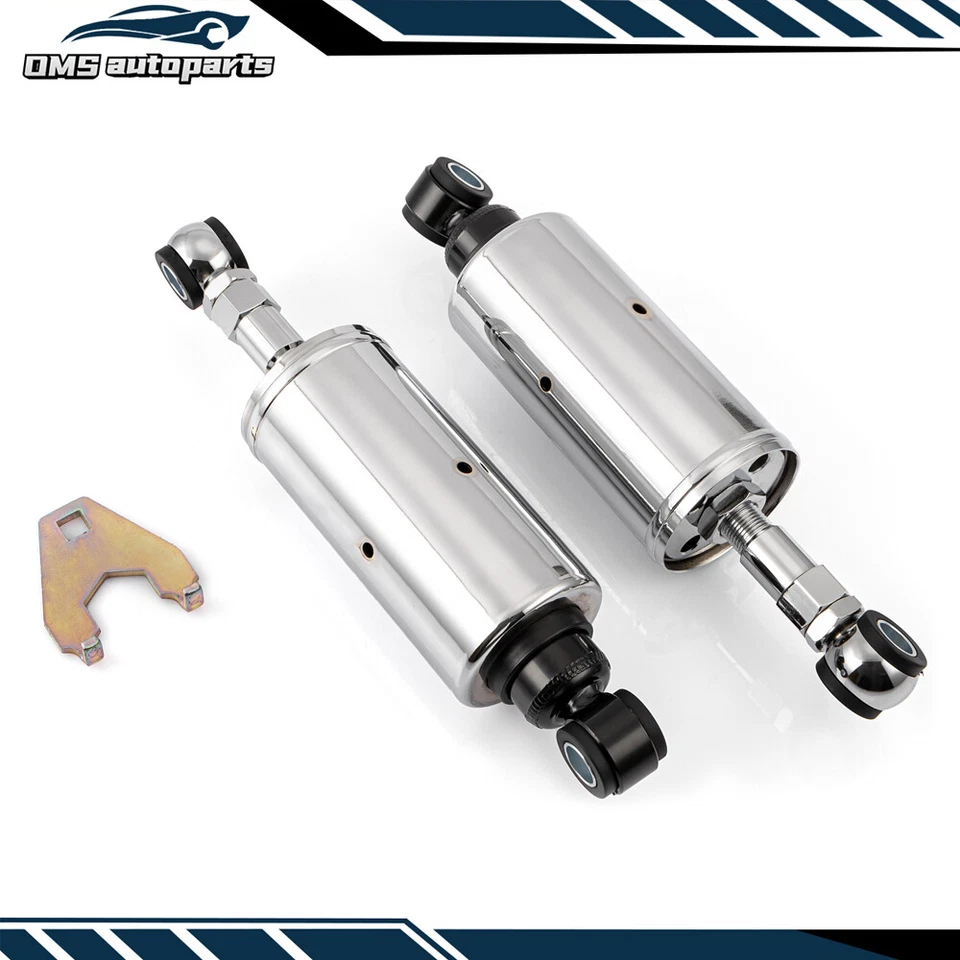 Narrow Body Adjustable Rear Shocks Absorber For 89-99 Harley Softail FLST Fatboy — 第 1/4 张图片