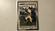 LARRY FITZGERALD ALL SPORTS 1 OF 75 ROOKIE PROMO CARD PITT PANTHERS ROOKIE RC