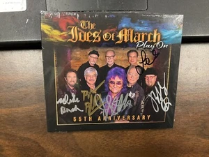 Chicago's Le Idi di Marzo GIOCA IL 55° Anniv. CD firmato 5X VEICOLO JIM PETERIK - Foto 1 di 2