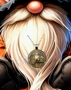 Gnome Pendant Necklace - Picture 1 of 6