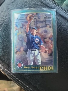 2001 Topps Chrome Hee Seop Choi Rookie Refractor #T231 NM - Picture 1 of 2
