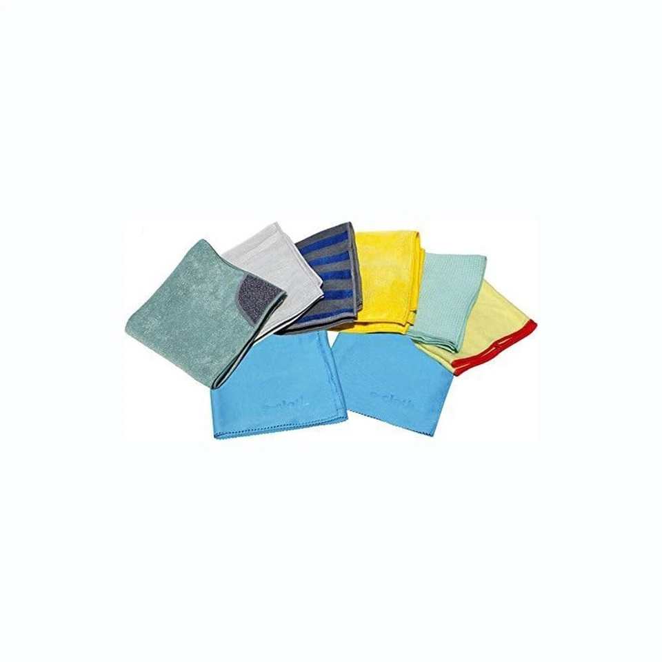 Juego de 8 paños de microfibra para limpieza del hogar # 10903 para tela electrónica Foto 1 de 1