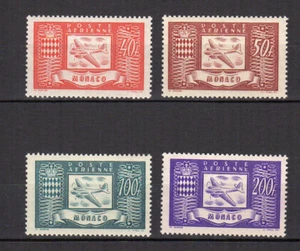 Monaco 1946 poste aérienne Y&TN°15 à 18 4 timbres non oblitérés MNH /TE1604 - Picture 1 of 1