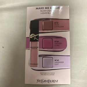 YSL Make Me Rubor Líquido Tono #44,66,69 Muestra Nuevo - Imagen 1 de 4