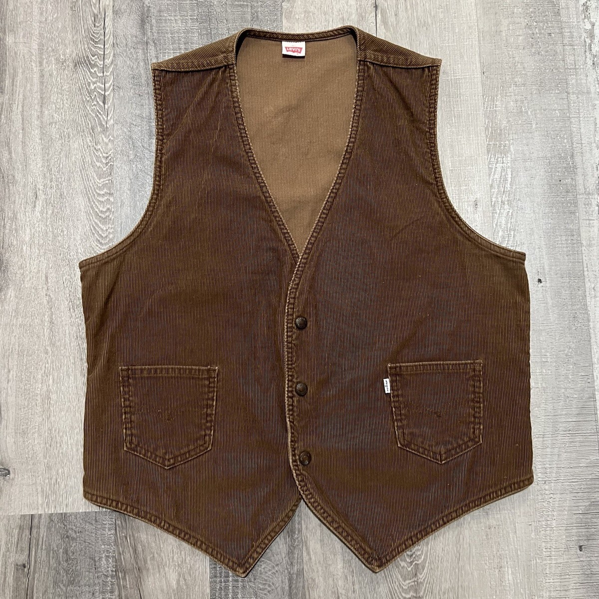 Corduroy Brown Vintage Vests for Men for sale | eBay Corduroy Brown Vintage Vests for Men for sale | eBay