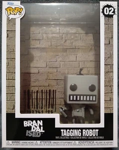 Brandalised Tagging Robot By Banksy Funko Art Cover 02 Pop Vinyl - Picture 1 of 6