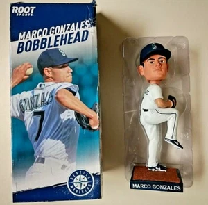 Marco Gonzales Bobblehead Seattle Mariners 2020 Pitcher Bobble Baseball MLB NIB - Picture 1 of 5