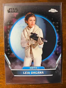 2024 Topps Chrome Star Wars Hyperspace Leia Organa #91 Hoth - Foto 1 di 2